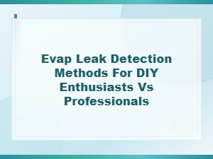 P0442 Evap Leak Detection: Diy Methods vs Professional Techniques